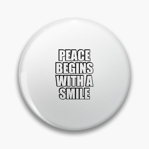 Item preview, Peace Begins With A Smile designed and sold by Inspirationmotivation.