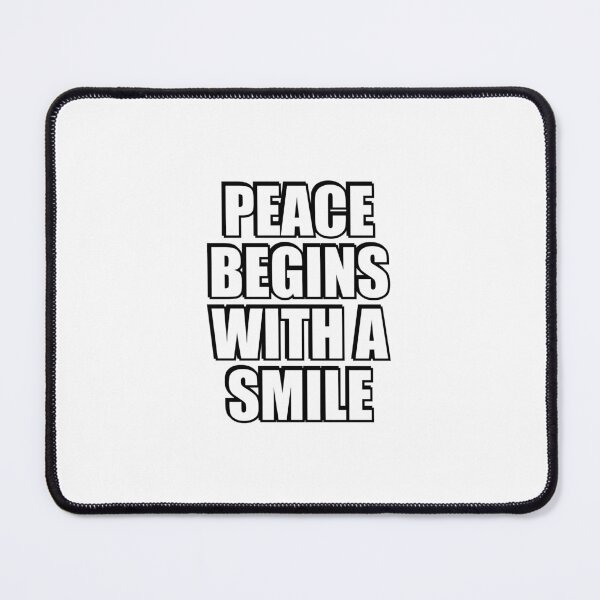 Item preview, Peace Begins With A Smile designed and sold by Inspirationmotivation.