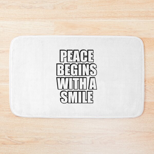 Item preview, Peace Begins With A Smile designed and sold by Inspirationmotivation.