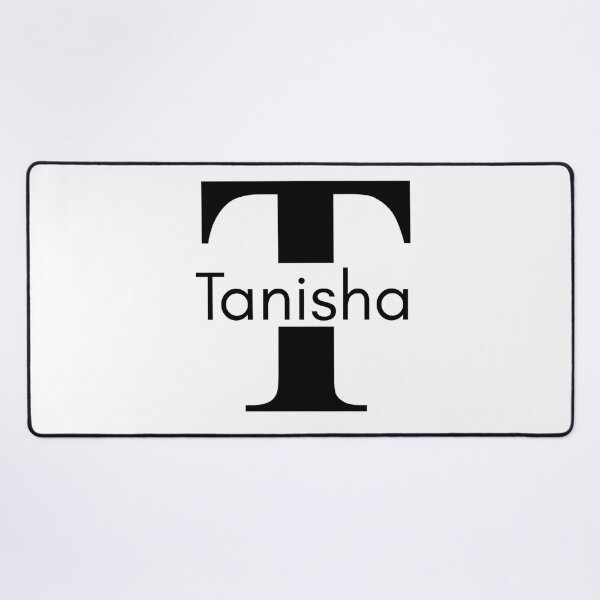 Item preview, Initial T Monogram Tanisha Name Label  designed and sold by NafilNafiz.