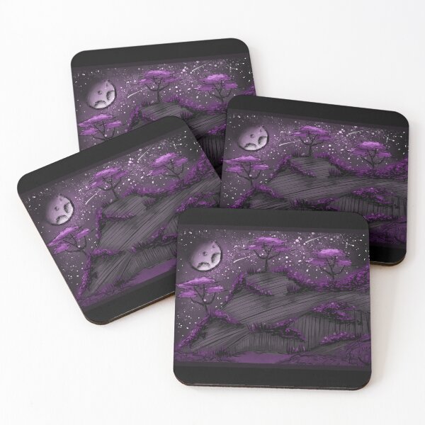 Item preview, 3 trees - purple designed and sold by Kirsty MacDonald.