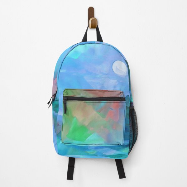 Item preview, The Pyramids of Giza, Egypt, Azure, AI Generated Art - One of the Seven Wonders of the Ancient World designed and sold by studioSharonKay.