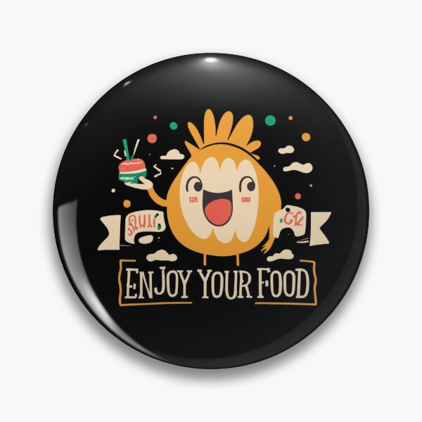 Item preview, Enjoy Your Food Funny Gifts for Food Lover  designed and sold by EmiAndMike.