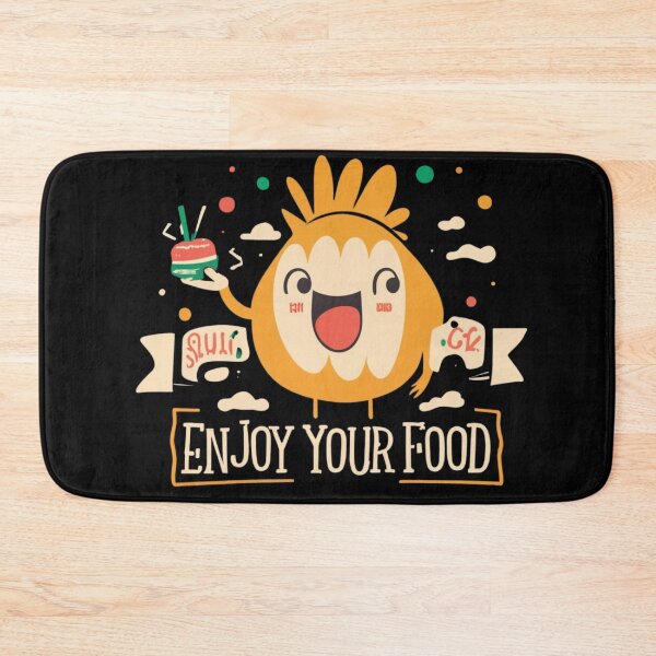 Item preview, Enjoy Your Food Funny Gifts for Food Lover  designed and sold by EmiAndMike.