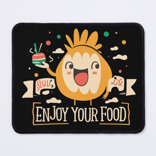 Item preview, Enjoy Your Food Funny Gifts for Food Lover designed and sold by EmiAndMike.
