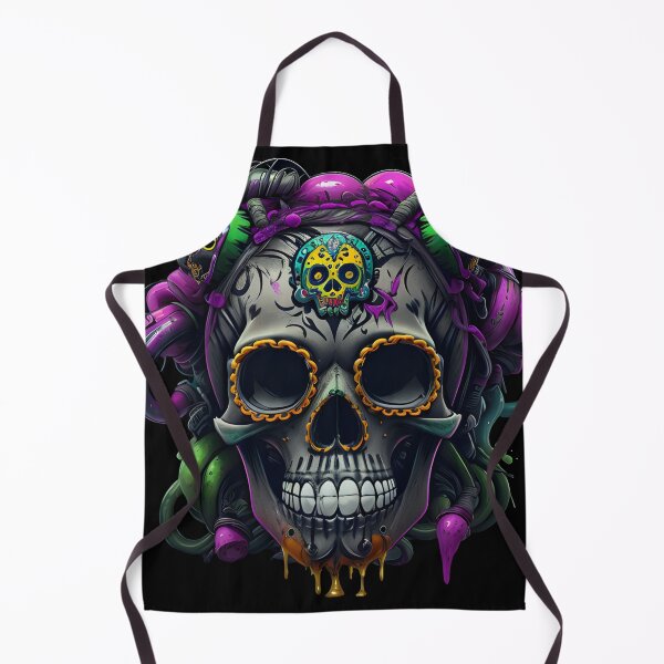 Item preview, Sugar Skull toxic punk designed and sold by ratchawoot.