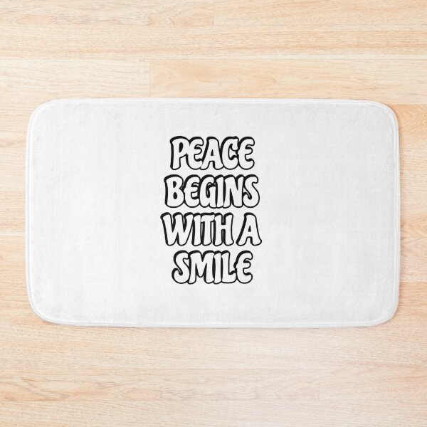 Item preview, Peace Begins With A Smile designed and sold by Inspirationmotivation.