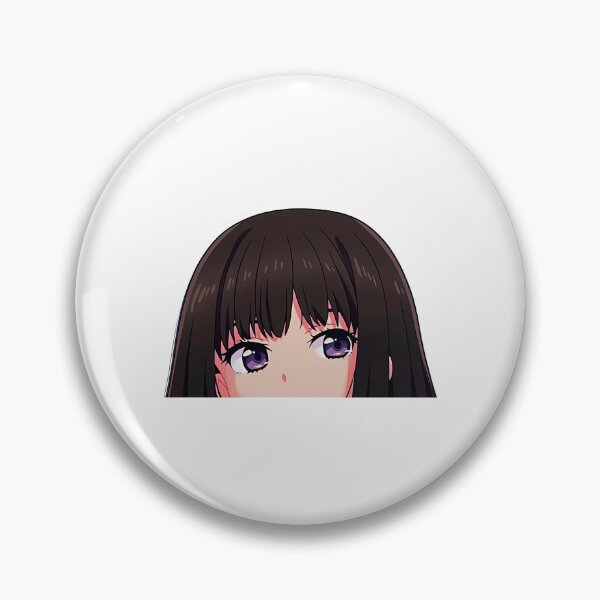 Item preview, Cute Girl Peeking Anime Car Sticker Cartoon , Goblin Hunter Peeking designed and sold by Jesticker.
