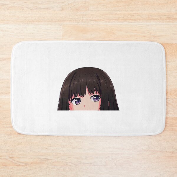 Item preview, Cute Girl Peeking Anime Car Sticker Cartoon , Goblin Hunter Peeking designed and sold by Jesticker.
