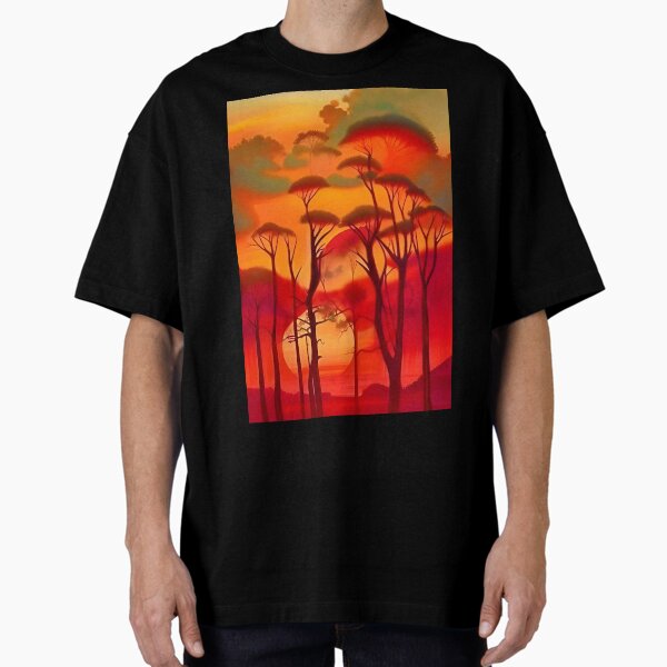 Item preview, Fantastic African Red Sunset designed and sold by Lightworker11.