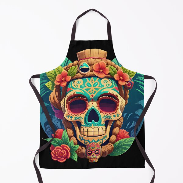 Item preview, Sugar Skull Tiki designed and sold by ratchawoot.