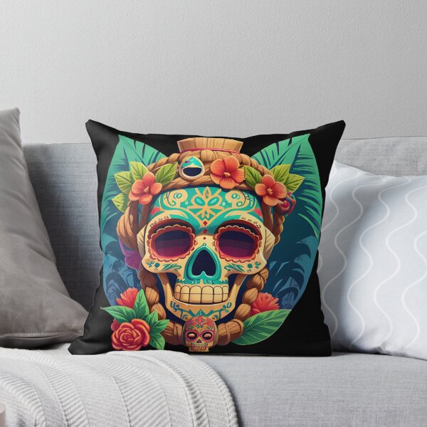 Item preview, Sugar Skull Tiki designed and sold by ratchawoot.
