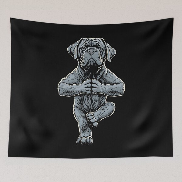 Item preview, Cane Corso Yoga Dog Puppy Funny Dogs Tree Pose Vrikshasana designed and sold by GrandeDuc.