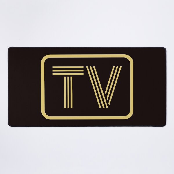 Item preview, TV Initials Gold Geometric Letters designed and sold by Jeallan Designs.