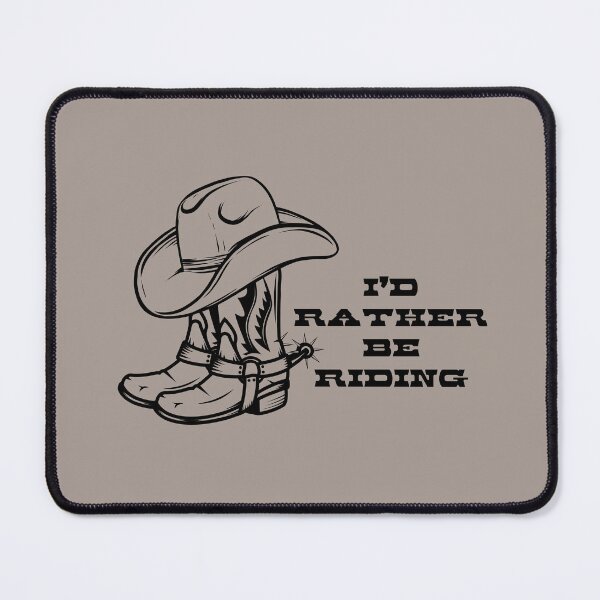 Item preview, I'd Rather Be Riding Boots & Hat designed and sold by CarleLS.