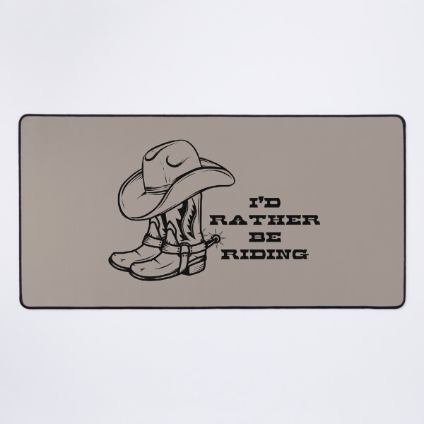 Item preview, I'd Rather Be Riding Boots & Hat designed and sold by CarleLS.