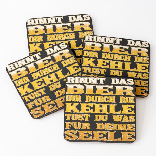 Artikelvorschau, Rinnt das BIER dir durch die KEHLE, tust du was für deine SEELE entworfen und verkauft von AdleruCo.