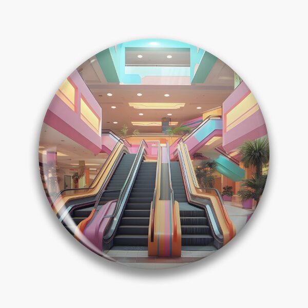 Item preview, 80's shopping mall by AI designed and sold by workflou.