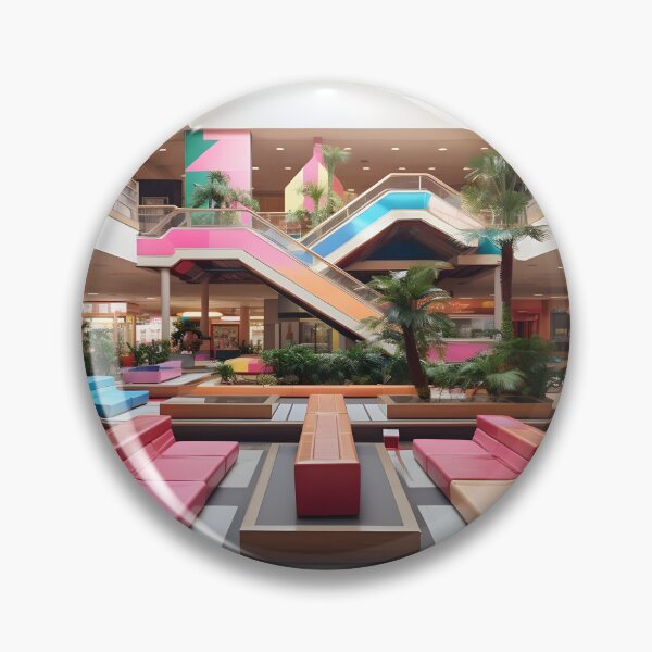 Item preview, 80's shopping mall by AI designed and sold by workflou.