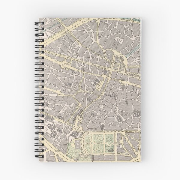 Item preview, Vintage Map of Brussels Belgium (1901) designed and sold by BravuraMedia.