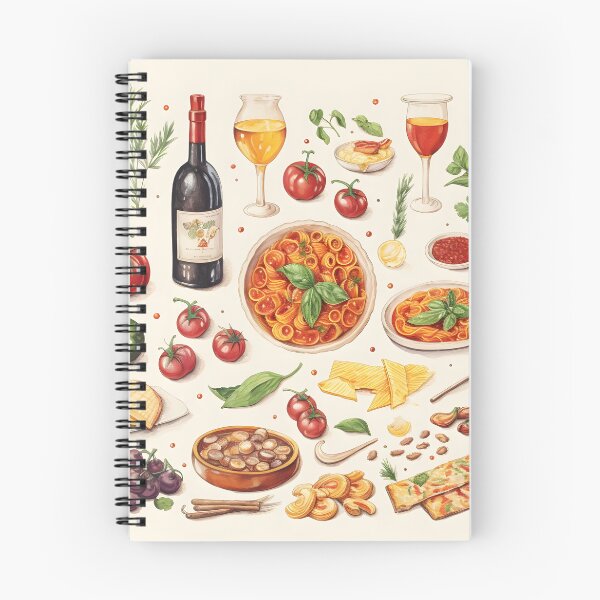 Artikelvorschau, Italienisches Restaurant-Food-Poster von AI entworfen und verkauft von workflou.