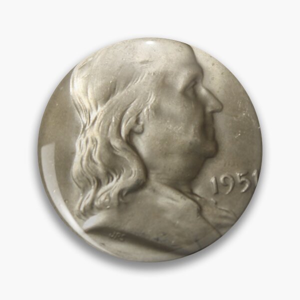 Item preview, 1951 Franklin Half Dollar designed and sold by coinsxcrochet.