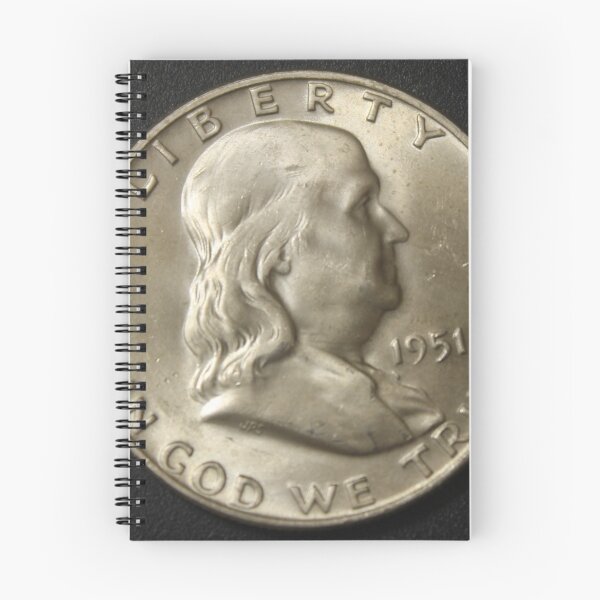 Item preview, 1951 Franklin Half Dollar designed and sold by coinsxcrochet.
