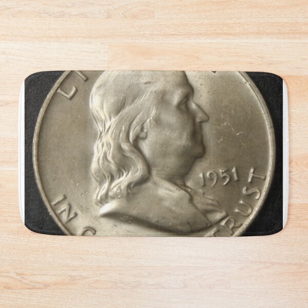 Item preview, 1951 Franklin Half Dollar designed and sold by coinsxcrochet.