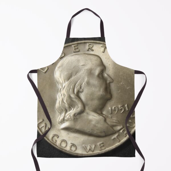 Item preview, 1951 Franklin Half Dollar designed and sold by coinsxcrochet.