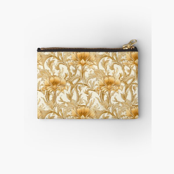 Item preview, A William Morris Inspired Brocade in Rich Golden Tones designed and sold by lantasticdesign.