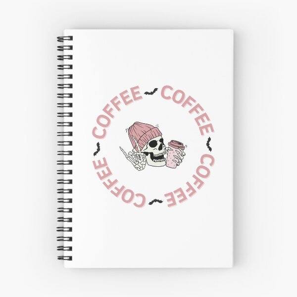 Item preview, Pink Skeleton Drinking Coffee designed and sold by GbzDigital.