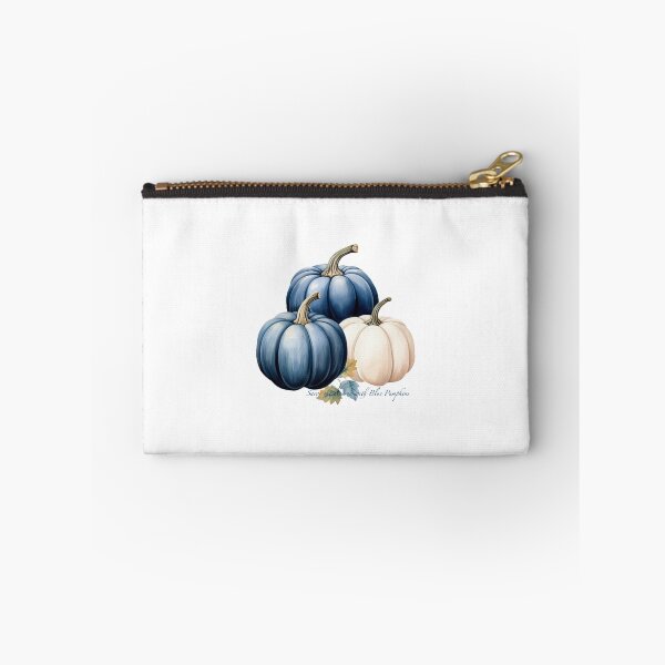 Item preview, Savor the Season with Blue Pumpkins designed and sold by whitebirchmerch.