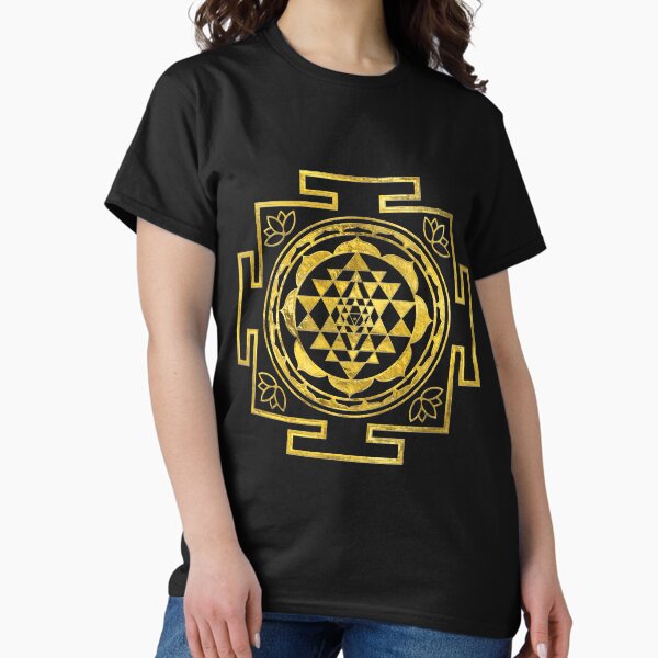Item preview, Golden Sri Yantra  / Sri Chakra designed and sold by k9printart.