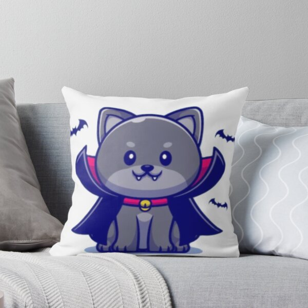 Item preview, Halloween vampire cat designed and sold by Nelliii-.