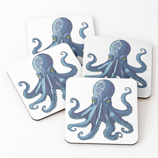 Artikelvorschau, Indigo-Oktopus entworfen und verkauft von EmiWrenStudio.