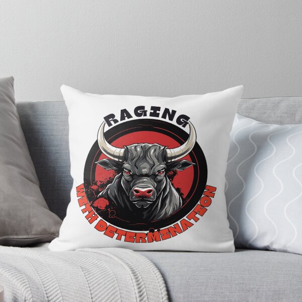 Item preview, Raging with Determination: The Bull's Resolve designed and sold by Jerseysrd.
