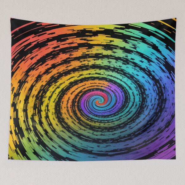 Item preview, Fancy Deep Vortex Colors Pattern. designed and sold by ARichArts.