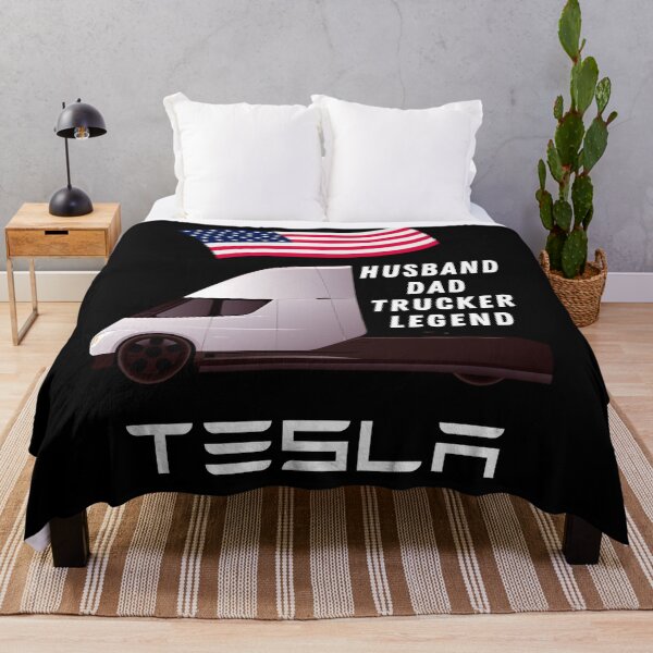 Item preview, Tesla Semi Truck - American Flag designed and sold by WigOutlet.