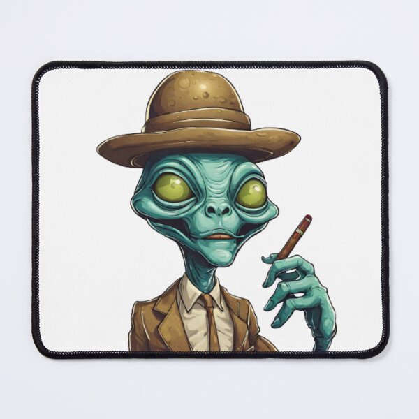 Item preview, Alien with a cigar designed and sold by DejanDjo.