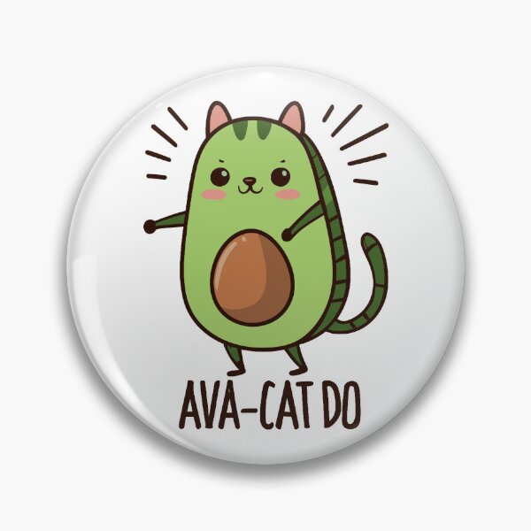 Item preview, Ava-Cat-Do (Avocado) designed and sold by Zeng-Graphics.