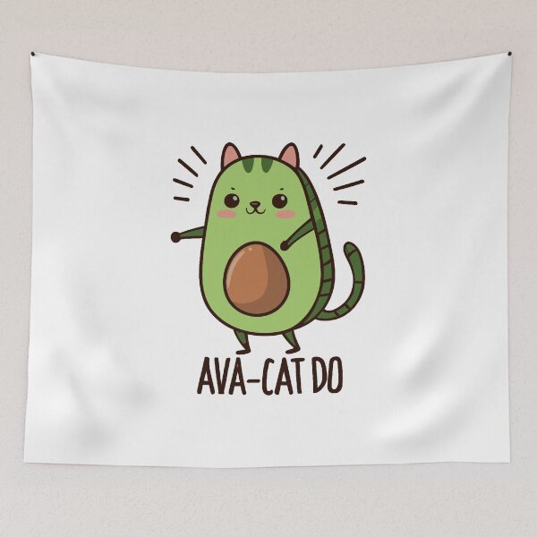 Item preview, Ava-Cat-Do (Avocado) designed and sold by Zeng-Graphics.