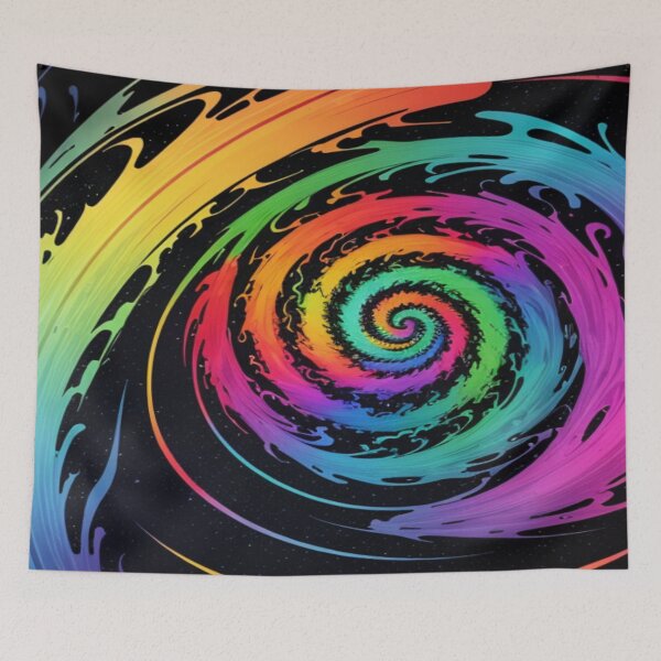 Item preview, Fancy Deep Vortex Colors Pattern. designed and sold by ARichArts.
