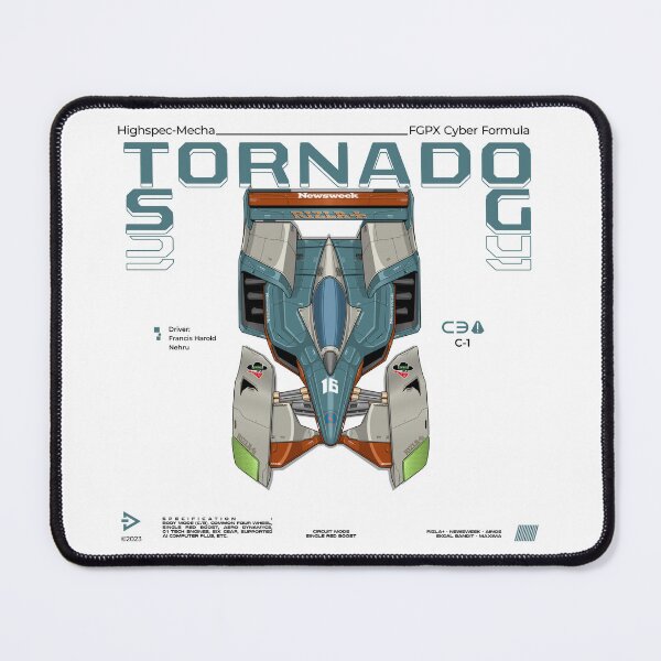 Item preview, Cyber Formula : Hollow Stag - Tornado Stag C-1 detailed illustration with urban graphic design designed and sold by efiik.