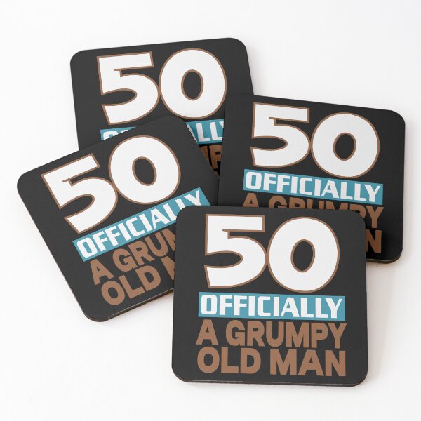 Item preview, 50 officially a grumpy old man designed and sold by giftfromheart.