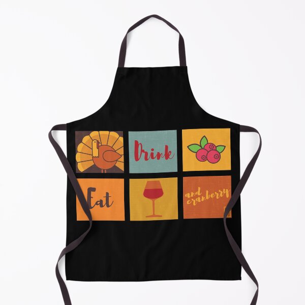 Item preview, Eat, Drink, and Cranberry - happy thanksgiving day - vintage style designed and sold by ArtProjectShop.