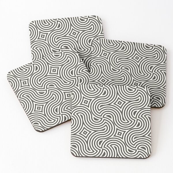 Item preview, Curve lines designed and sold by ColorfulPatt-n.