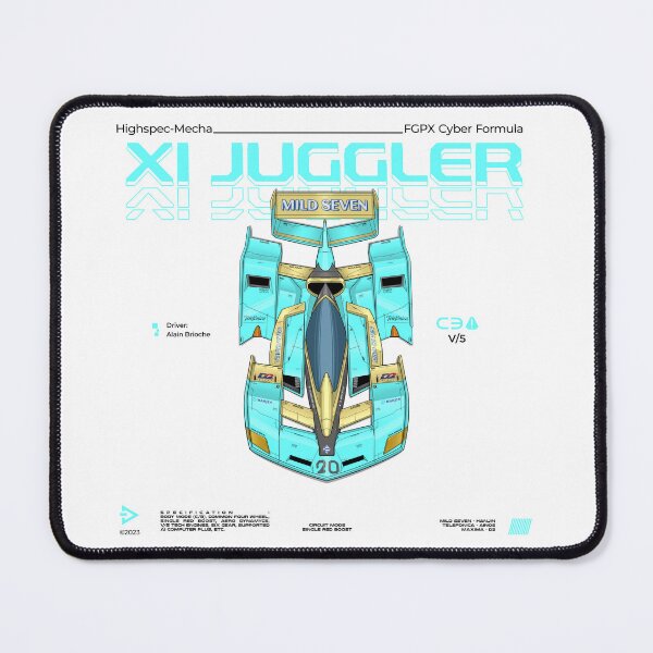 Item preview, Cyber Formula : Nourish Xi - Xi Juggler V/5 detailed illustration with urban graphic design designed and sold by efiik.