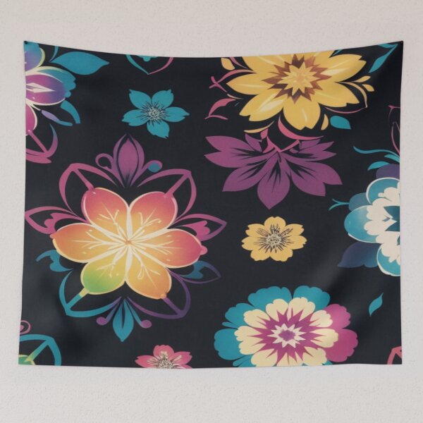 Item preview, Fancy Flowers Pattern. designed and sold by ARichArts.