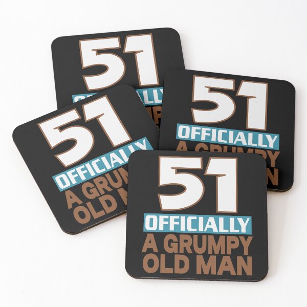 Item preview, 51 officially a grumpy old man designed and sold by giftfromheart.