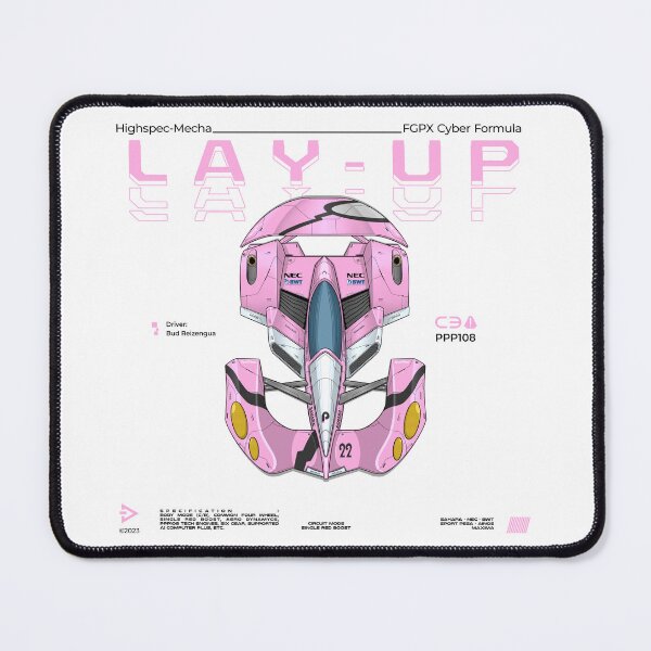 Item preview, Cyber Formula : P.P.P. Belladonna - Lay-Up PPP108 detailed illustration with urban graphic design designed and sold by efiik.